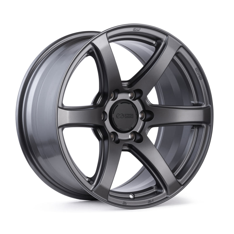 Enkei Cyclone 17x9 6x139.7 0mm Offset 106.1 Bore - Matte Gunmetal Wheel-Wheels - Cast-Enkei-