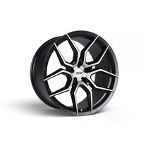 3SDM 0.50SF Matt Black Brushed Face 20x10 +52 5x112mm 73.1mm S20105112BH05052
