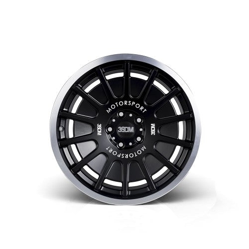 3SDM 0.66 Matt Black Mirror Polished Lip 18x8.5 +42 5x108mm 73.1mm S18855108BP06642