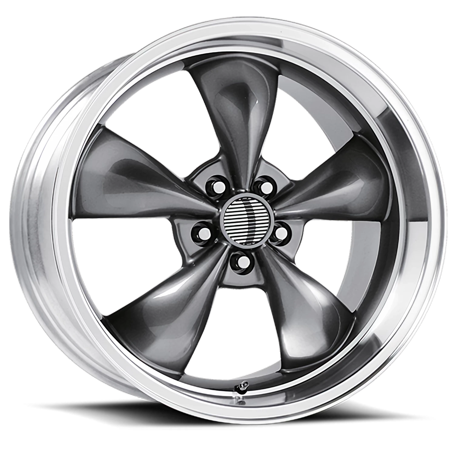 Performance Replica PR106 18x10" 5x114.3mm 70.6mm CB +45mm Anthracite Machined Lip