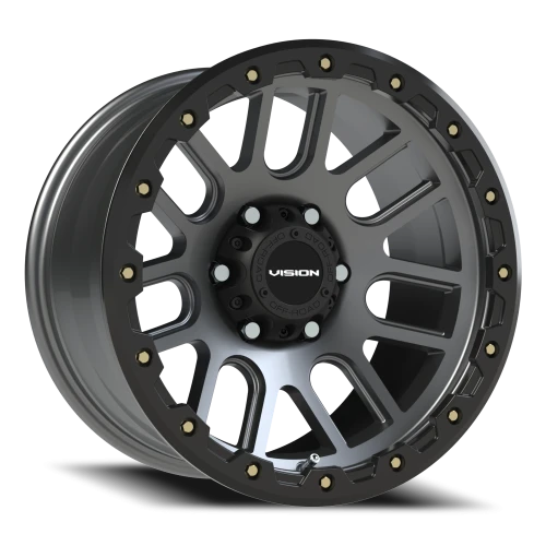 Vision 111 17x9 -12 6x139.7mm 106.2mm Gunmetal