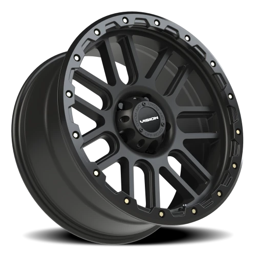 Vision 111 20x9 -12 5x139.7mm 108mm Matte Black