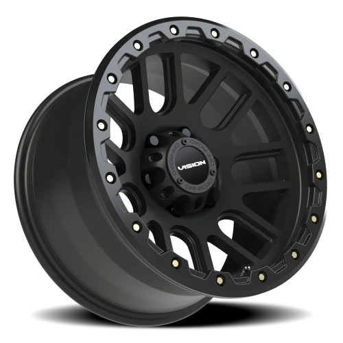 Vision 111 17x9 -12 6x139.7mm 106.2mm Matte Black
