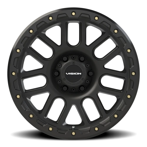 Vision 111 18x9 +18 6x139.7mm 106.2mm Matte Black
