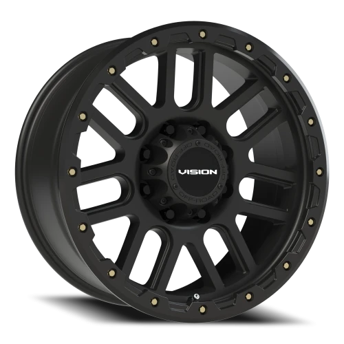 Vision 111 20x9 +10 8x180mm 124.2mm Matte Black
