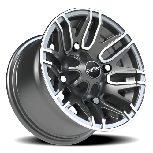 Vision 112 12x7 +3 4x156mm 131.1mm Gunmetal Machined Face