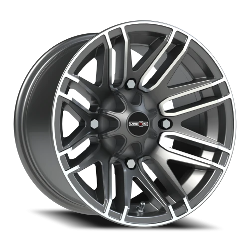 Vision 112 14x8 -10 4x156mm 131.1mm Gunmetal Machined Face