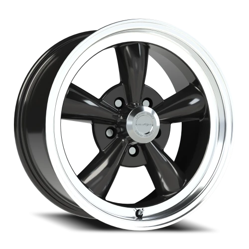 Vision 141 17x8 +0 5x127mm 83mm Gloss Black Machined Lip