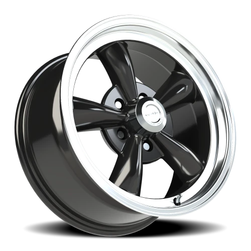 Vision 141 17x8 +0 5x127mm 83mm Gloss Black Machined Lip