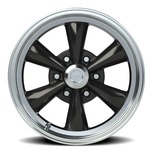 Vision 141 17x8 +19 6x139.7mm 78.1mm Gloss Black Machined Lip