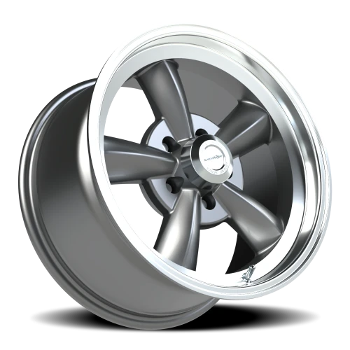 Vision 141 17x9 +25 5x114.3mm 83mm Gunmetal Machined Lip