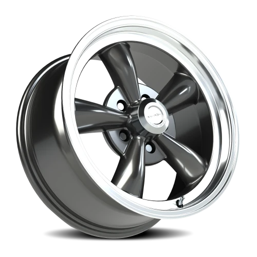 Vision 141 17x9 +25 5x127mm 83mm Gunmetal Machined Lip