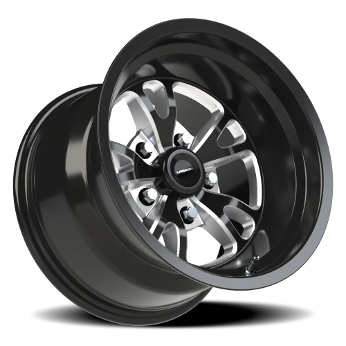 Vision 149 15x10 -25 5x120.65mm 83.1mm Gloss Black Milled