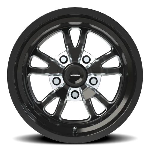 Vision 149 15x10 +0 5x114.3mm 83.1mm Gloss Black Milled