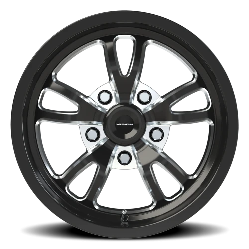 Vision 149 15x4 -19 5x120.65mm 83.1mm Gloss Black Milled