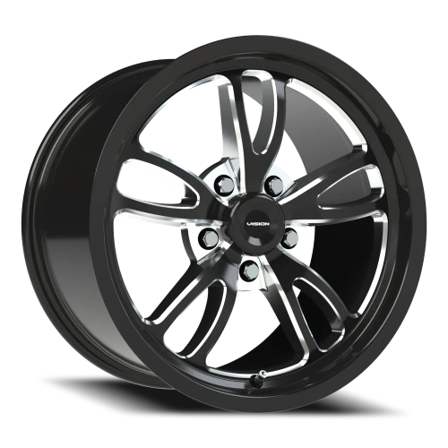 Vision 149 17x10 +51 5x120.65mm 83.1mm Gloss Black Milled