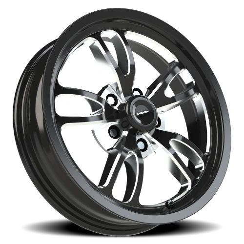 Vision 149 17x4.5 -24 5x120.65mm 83.1mm Gloss Black Milled