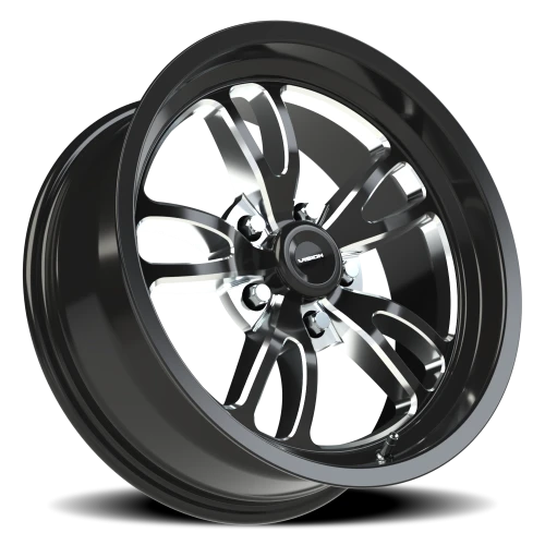 Vision 149 17x7 +0 5x120.65mm 83.1mm Gloss Black Milled