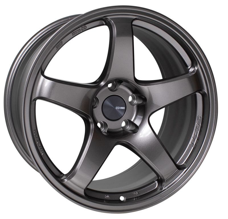 Enkei PF05 18x9.5 5x114.3 38mm Offset 75mm Bore Dark Silver Wheel-Wheels - Cast-Enkei-