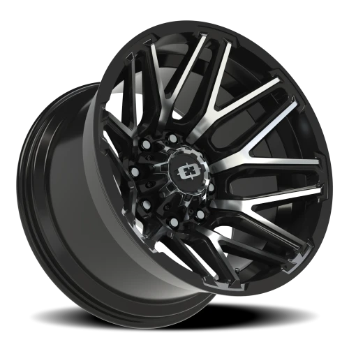 Vision 305 20x12 -51 8x180mm 124.2mm Gloss Black Machined Face