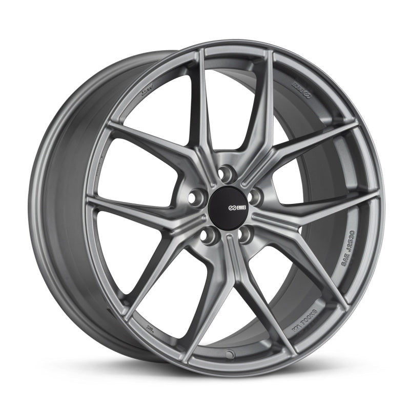 Enkei TSR-X 18x8 45mm Offset 5x112 BP 72.6mm Bore Storm Wheel-Wheels - Cast-Enkei-