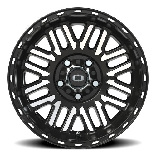 Vision 348 15x7.5 -12 5x127mm 78.1mm Gloss Black Machined Face