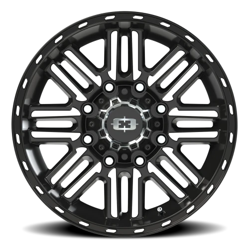 Vision 348 18x8.5 +0 8x170mm 125.2mm Gloss Black Machined Face