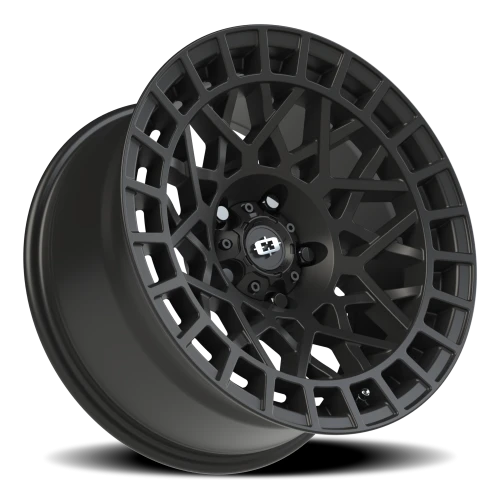 Vision 349 17x8.5 -24 5x114.3mm 76.1mm Satin Black