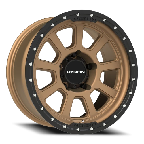 Vision 350 18x9 +12 5x150mm 110.2mm Bronze Satin Black Lip
