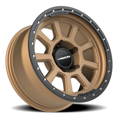 Vision 350 18x9 +12 5x150mm 110.2mm Bronze Satin Black Lip