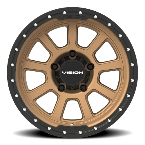 Vision 350 18x9 +12 5x150mm 110.2mm Bronze Satin Black Lip