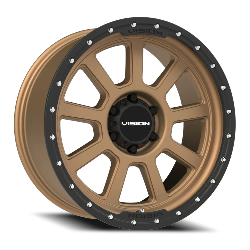 Vision 350 20x9 +12 6x139.7mm 106.2mm Bronze Satin Black Lip