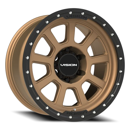 Vision 350 18x9 +12 6x135mm 87.1mm Bronze Satin Black Lip