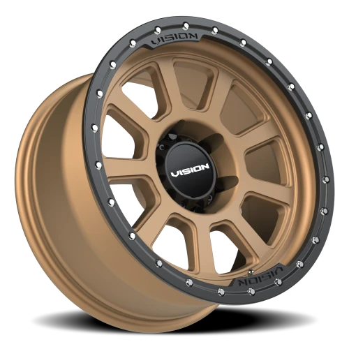 Vision 350 18x9 +12 6x135mm 87.1mm Bronze Satin Black Lip