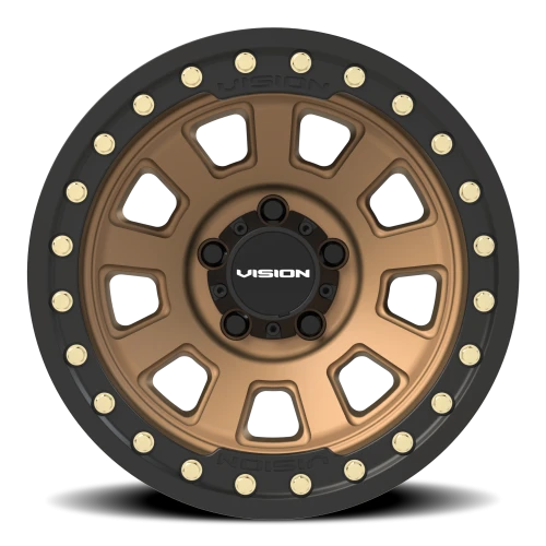 Vision 350BL 15x8 -28 5x114.3mm 83mm Bronze Satin Black Lip