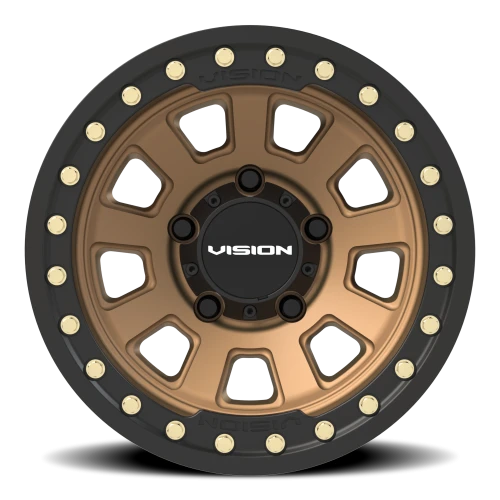Vision 350BL 15x8 -28 5x139.7mm 108mm Bronze Satin Black Lip