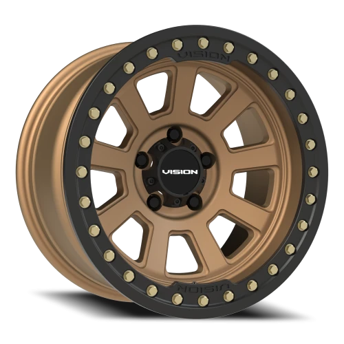Vision 350BL 17x9 -40 5x127mm 83mm Bronze Satin Black Lip