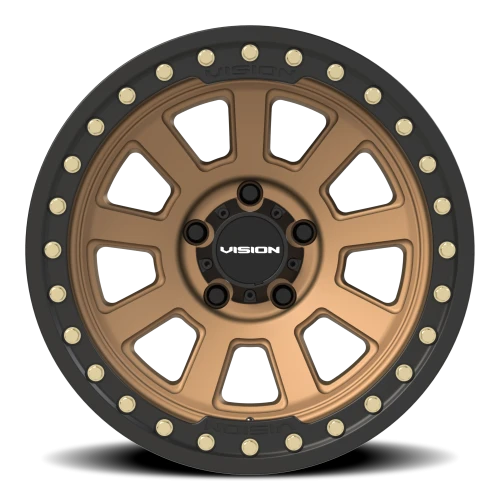 Vision 350BL 17x9 -40 5x127mm 83mm Bronze Satin Black Lip