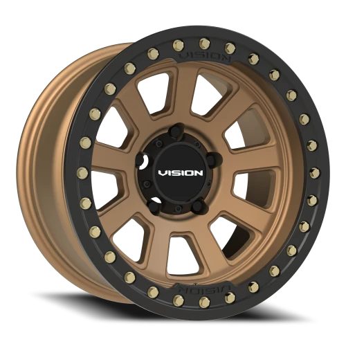 Vision 350BL 17x9 -40 5x139.7mm 108mm Bronze Satin Black Lip
