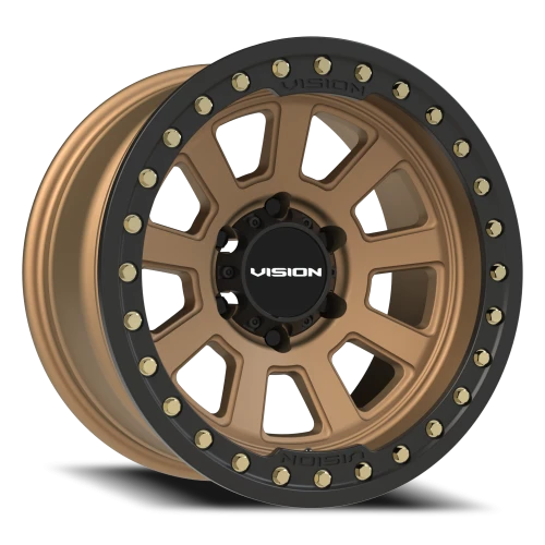 Vision 350BL 17x9 -40 6x139.7mm 106.2mm Bronze Satin Black Lip