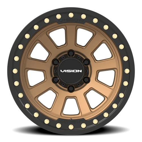 Vision 350BL 17x9 -40 6x139.7mm 106.2mm Bronze Satin Black Lip