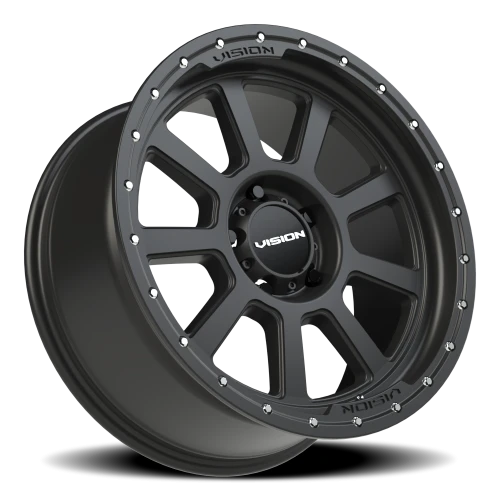 Vision 350 20x9 -12 5x139.7mm 108mm Satin Black