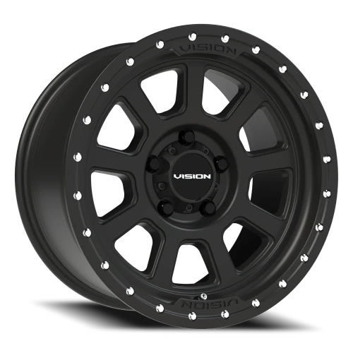Vision 350 17x9 -12 5x127mm 78.1mm Satin Black