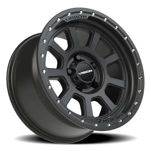Vision 350 17x9 +12 5x127mm 78.1mm Satin Black