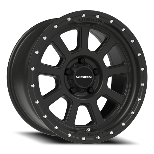 Vision 350 18x9 +12 5x114.3mm 83mm Satin Black