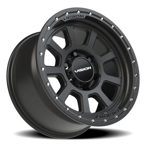 Vision 350 17x9 +12 6x135mm 87.1mm Satin Black