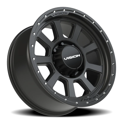 Vision 350 20x9 -12 8x170mm 125.2mm Satin Black