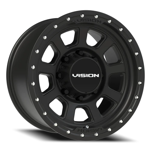 Vision 350 17x9 -12 8x165.1mm 125.2mm Satin Black