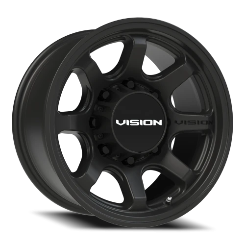 Vision 351 16x8 +0 8x165.1mm 125.2mm Satin Black