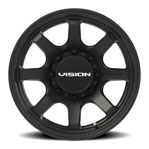 Vision 351 17x9 +0 8x165.1mm 125.2mm Satin Black